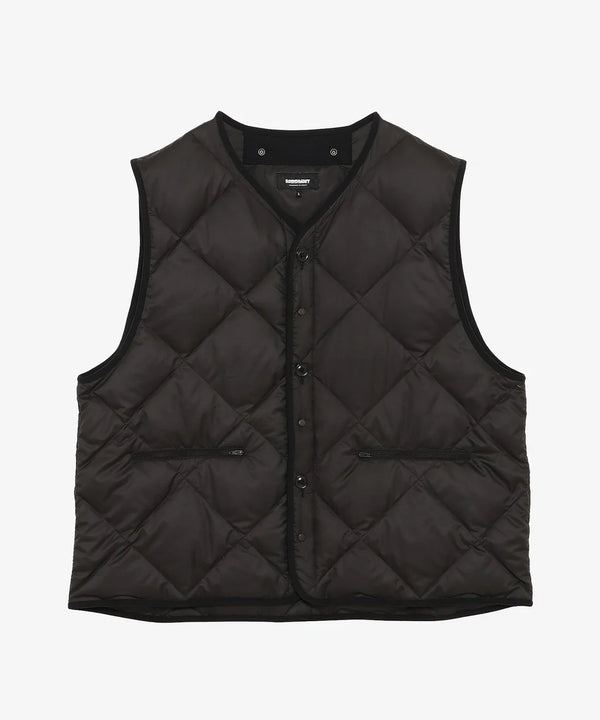 【MODMNT|モドメント】LINER DOWN VEST/ライナーダウンベスト(BLACK)