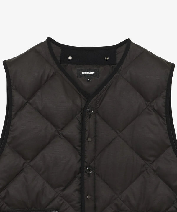 【MODMNT|モドメント】LINER DOWN VEST/ライナーダウンベスト(BLACK)