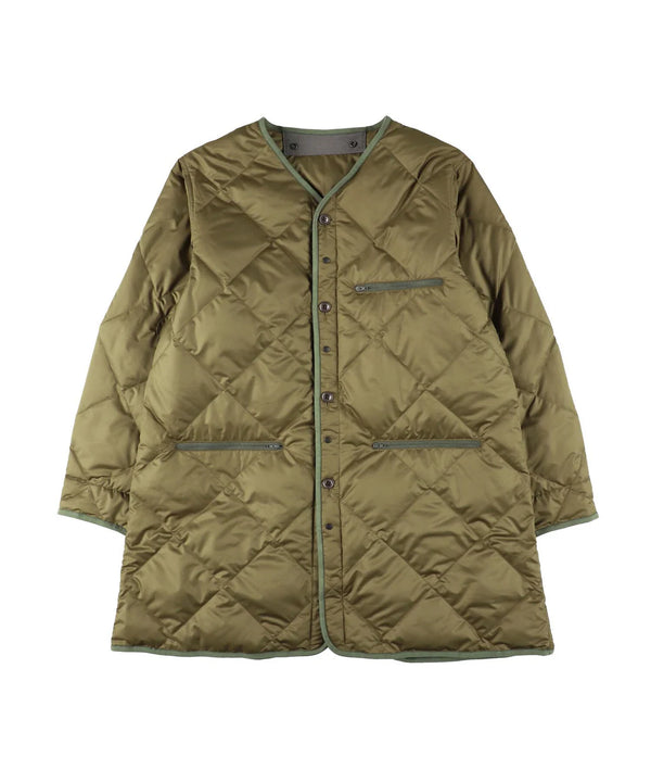 【MODMNT|モドメント】LINER DOWN COAT/ライナーダウンコート (OLIVE,BLACK)