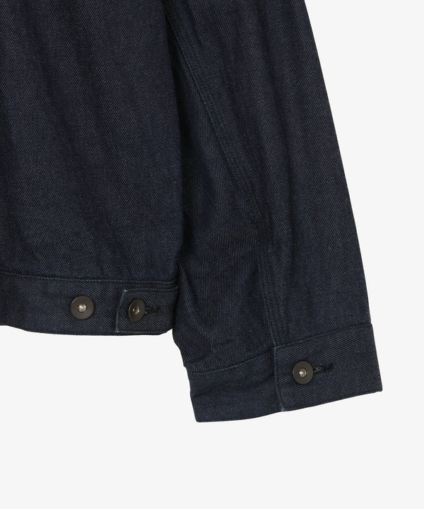 【MODMNT|モドメント】ZIP TRUCKER JKT/ジップトラッカージャケット(NAVY)