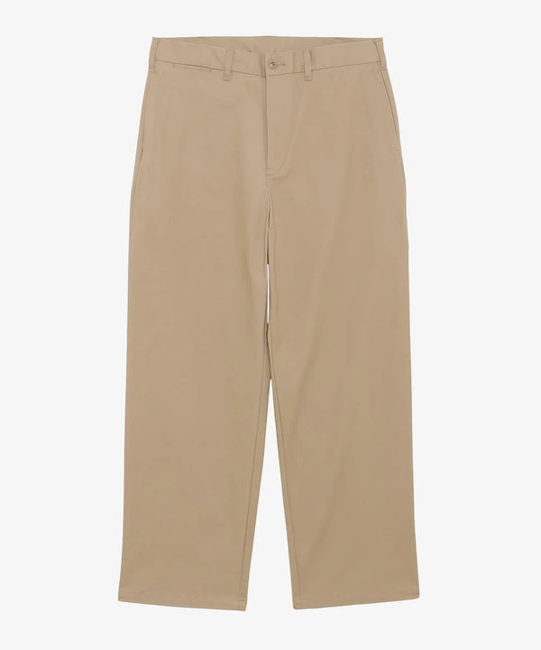 【MODMNT|モドメント】WIDE CHINO PANTS/ワイドチノパンツ(BEIGE,D.NAVY)