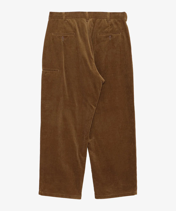 【MODMNT|モドメント】WIDE CORDUROY PANTS/ワイドコーデュロイパンツ(BEIGE, BLACK)