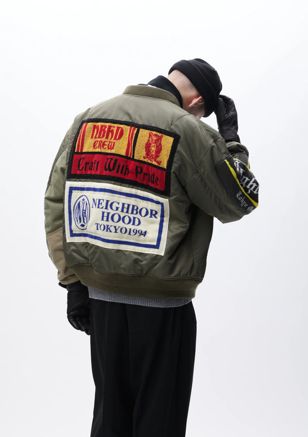 MA-1 FLIGHT JACKET MOD/MA-1 フライト ジャケット MOD(OLIVEDRAB)