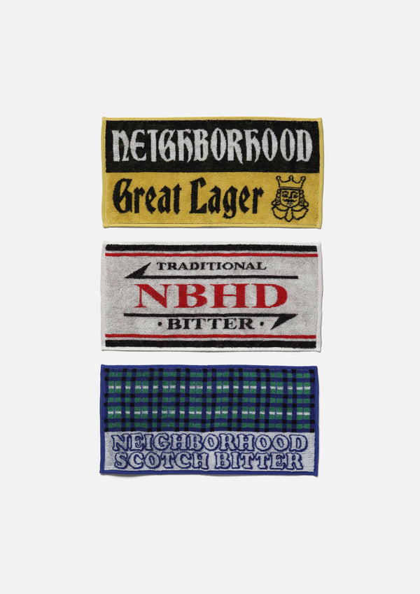 【NEIGHBORHOOD|ネイバーフッド】PUB TOWEL SET/パブタオルセット(3set)