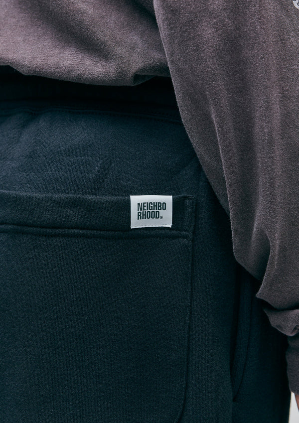 【NEIGHBORHOOD|ネイバーフッド】HERRINGBONE SWEAT PT/ヘリンボーンスウェットパンツ(GRAY,BLACK)