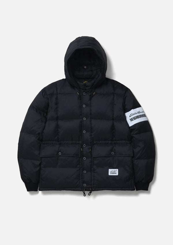 【NEIGHBORHOOD|ネイバーフッド】NH X EDDIE BAUER . KARAKORAM DOWN JACKET/NH Xエディーバウアー.カラコラムダウンジャケット(BLACK)
