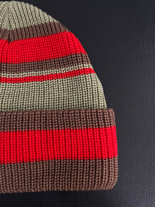 【NOROLL | ノーロール】CONFECTION BEANIE/コンフェクション ビーニー(RED)