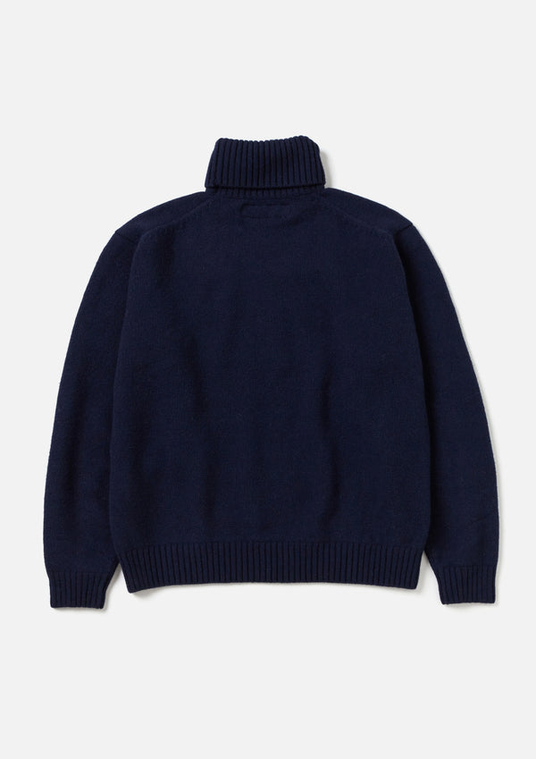 TURTLENECK SWEATER/タートルネック セーター(NAVY)