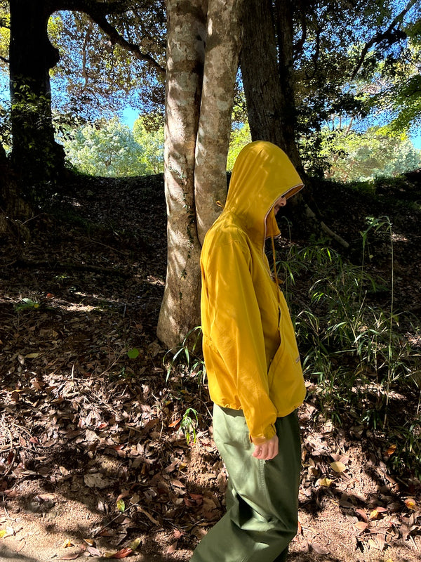 NOROLL|ノーロール SUGARI MESH ANORAK(YELLOW,BROWN)