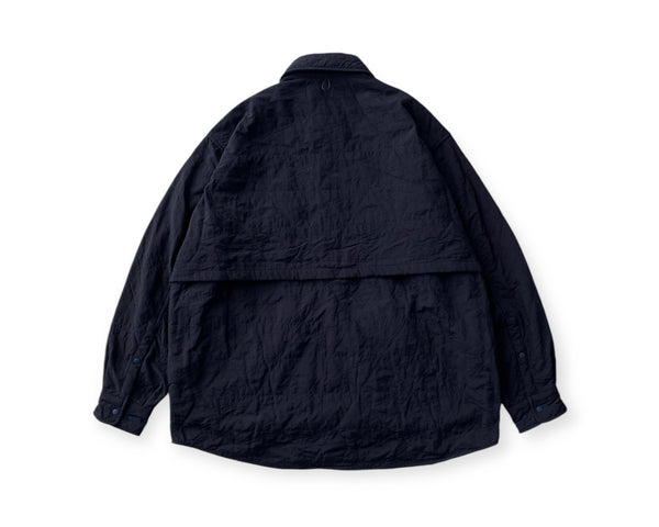 【PAPERSKY WEAR|ペーパースカイウェア】P-QUILT SHIRT/P-キルトシャツ(NAVY)