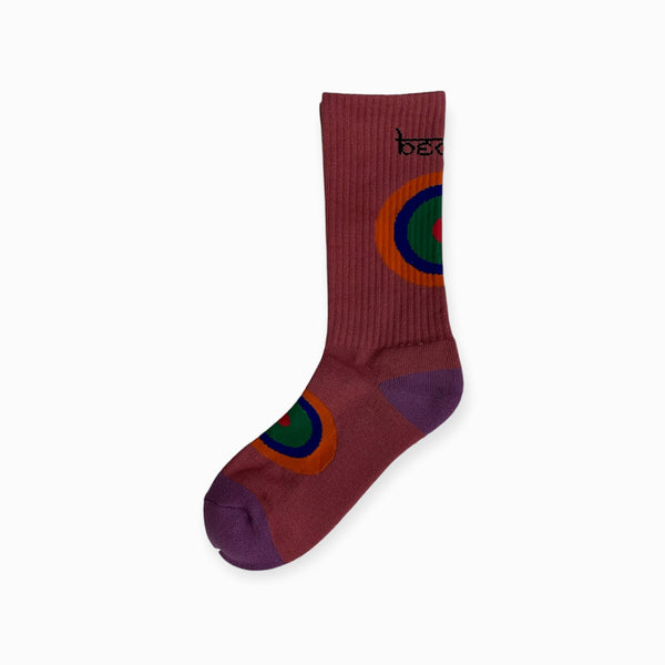 CIRCLE SOCKS/サークルソックス(RASBERRY)