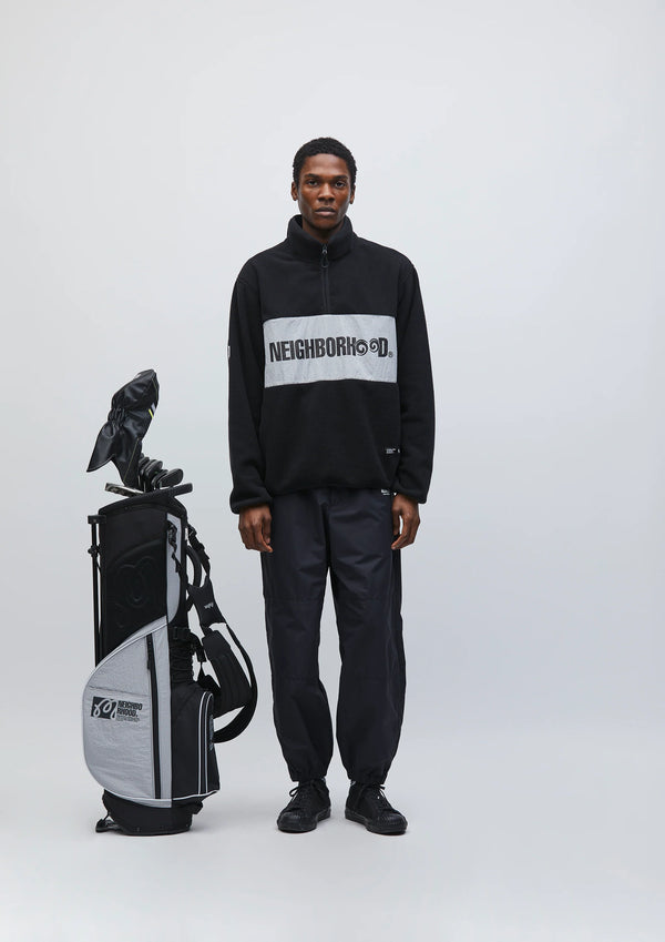 【NEIGHBORHOOD|ネイバーフッド】NH X MALBON GOLF . POLAR JACKET/NH X マルボンゴルフ . ポーラージャケット(BLACK)