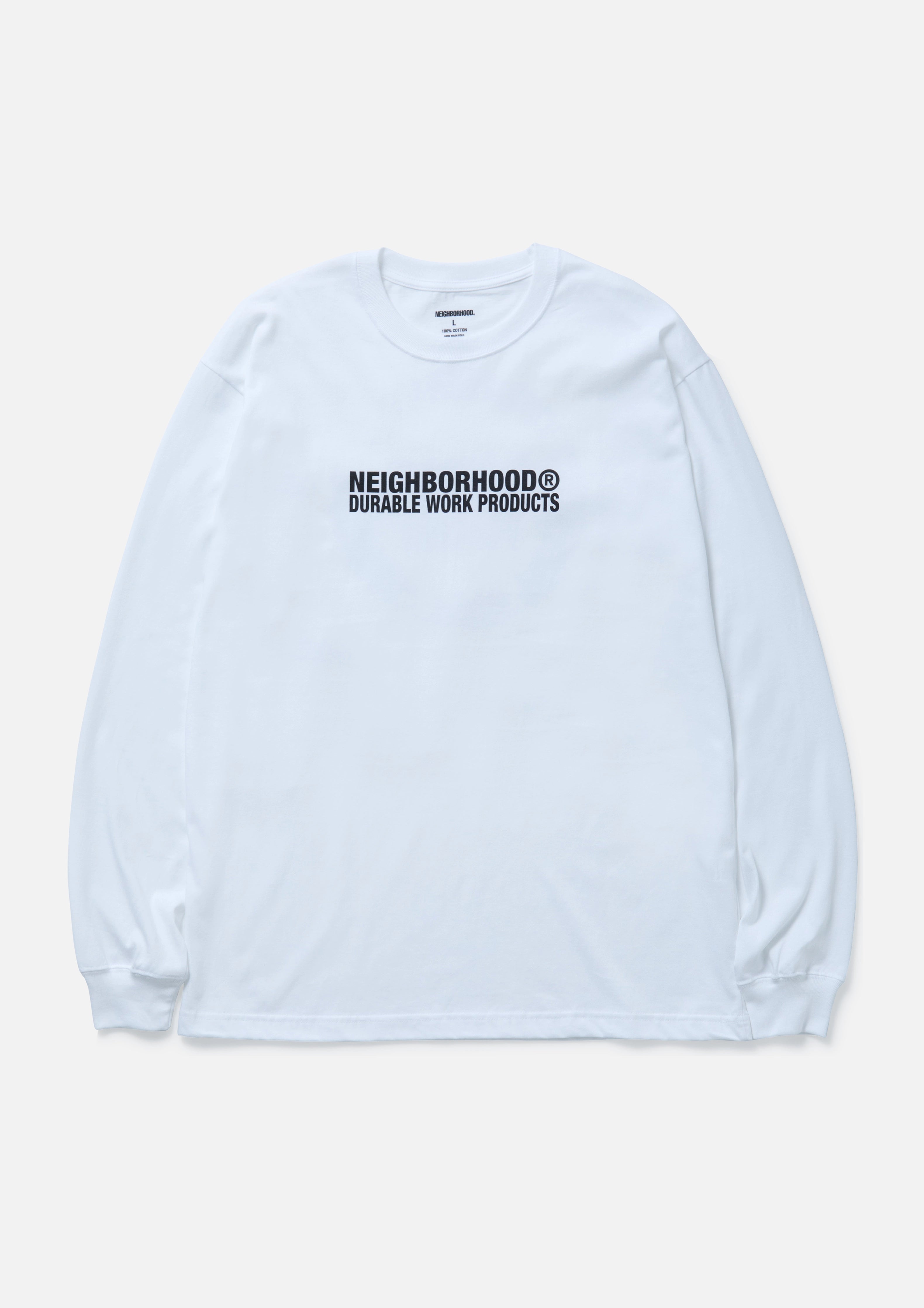 NEIGHBORHOOD|ネイバーフッド】NH . TEE LS-2 (WHITE)公式通販 NEIGHBORHOOD|ネイバーフッド】NH . TEE LS-2 (WHITE)公式通販