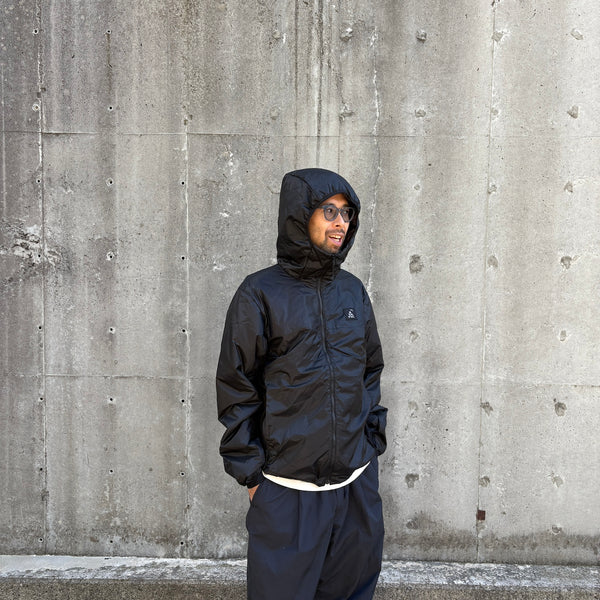 【STATIC|AFTERBURNER HYBRID HOODY/アフターバーナーハイブリッドフーディ(BLACK)