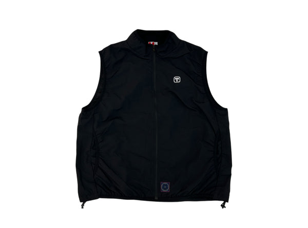 【M&M|エムアンドエム】NYLON LIGHT WEIGHT PACKABLE VEST/ナイロンライトウェイトパッカブルベスト(BLACK)