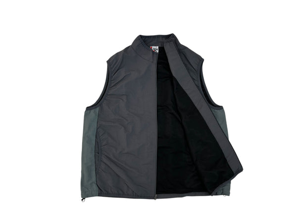【M&M|エムアンドエム】NYLON LIGHT WEIGHT PACKABLE VEST/ナイロンライトウェイトパッカブルベスト(GRAY)