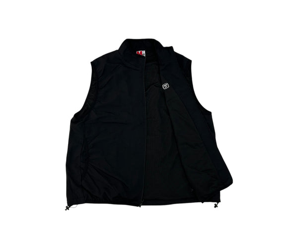 【M&M|エムアンドエム】NYLON LIGHT WEIGHT PACKABLE VEST/ナイロンライトウェイトパッカブルベスト(BLACK)