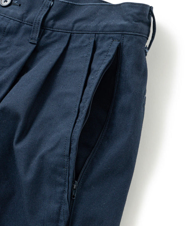 【BEDWIN |ベドウィン】8L COTTON WIDE PANTS "WYLER Jr."(D.NAVY)
