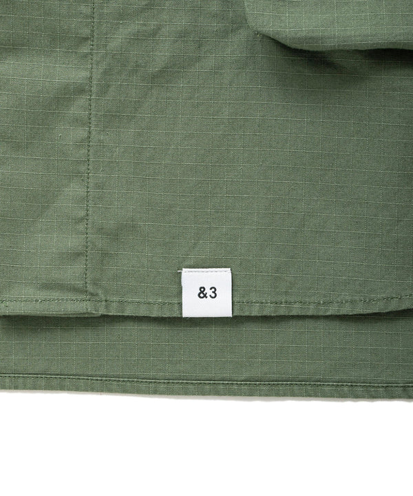 【BEDWIN |ベドウィン】L/S BIG JUNGLE SHIRT "KOVE"(OLIVE)
