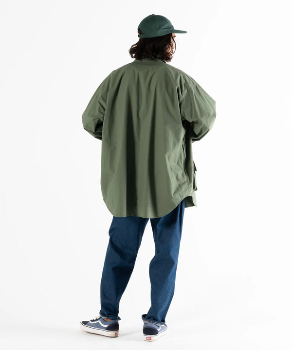 【BEDWIN |ベドウィン】L/S BIG JUNGLE SHIRT "KOVE"(OLIVE)