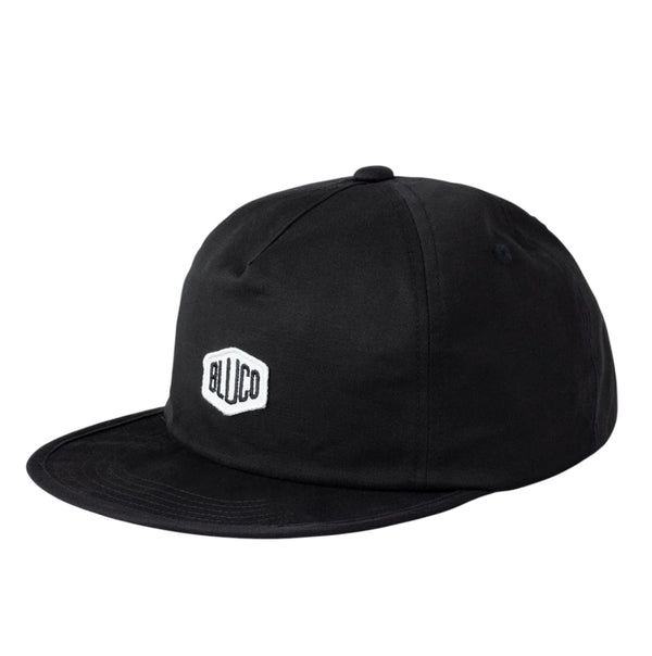 【BLUCO UNCROWD|ブルコ アンクラウド】 5-PANEL STASH CAP -Hex- (BLACK)
