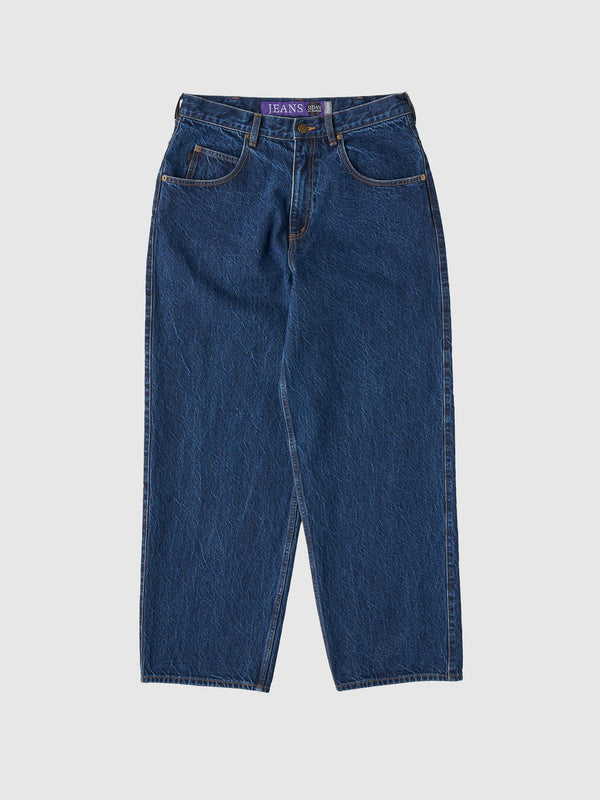 【SEDAN ALL-PURPOSE | セダンオールパーパス】OG LOGO CLASSIC FIT JEANS/オージーロゴクラシックフィットジーンズ(INDIGO)