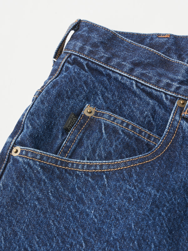 【SEDAN ALL-PURPOSE | セダンオールパーパス】OG LOGO CLASSIC FIT JEANS/オージーロゴクラシックフィットジーンズ(INDIGO)