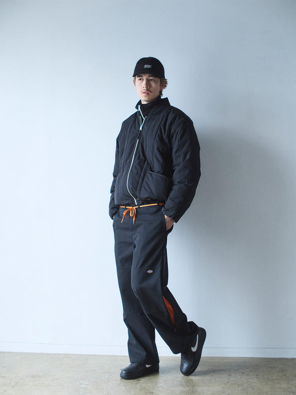 【SEDAN ALL-PURPOSE | セダンオールパーパス】DICKIES/QUILTED WORK JACKET/ディッキーズキルティングワークジャケット(OIL BLACK)
