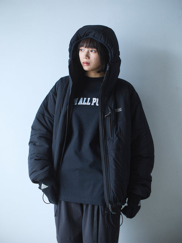 【SEDAN ALL-PURPOSE | セダンオールパーパス】POLAR PUFF PARKA/ポーラーパフパーカー(BLACK)