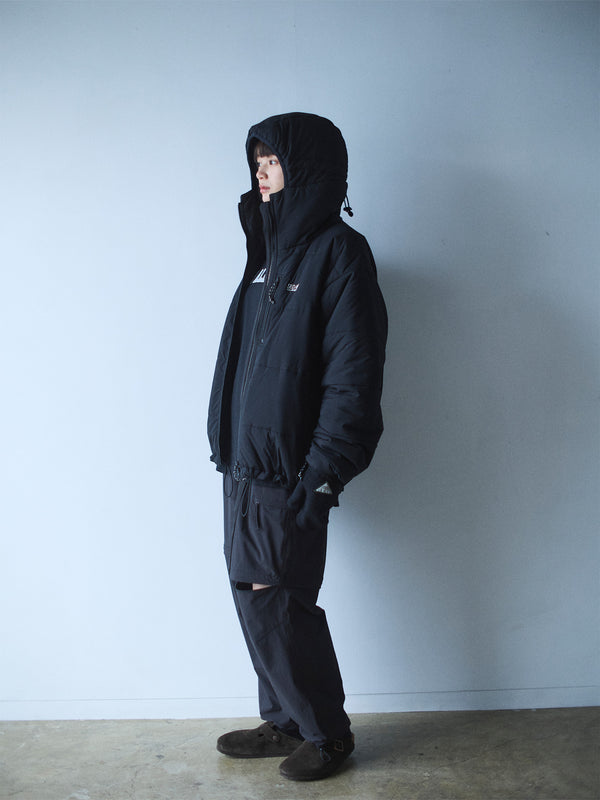 【SEDAN ALL-PURPOSE | セダンオールパーパス】POLAR PUFF PARKA/ポーラーパフパーカー(BLACK)