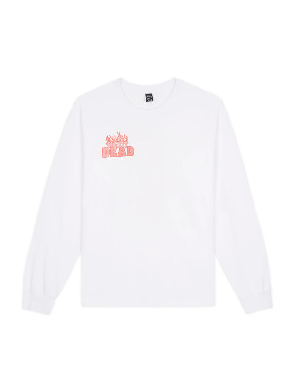 【BRAIN DEAD|ブレインデッド】JUDGEMENT L/S T-SHIRT/L/S Tシャツ(WHITE)