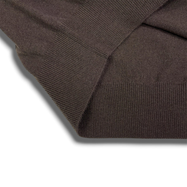 【CREPUSCULE|クレプスキュール】KNIT POLO/ニットポロ(WHITE , GRAY , BLACK) 正規取扱店舗 公式オンライン通販 島根 松江 26FW 