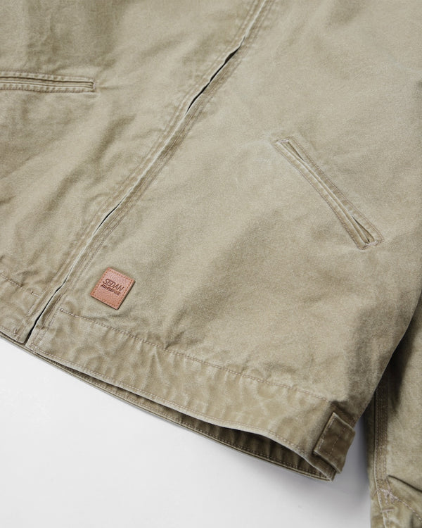 【SEDAN ALL-PURPOSE|セダンオールパーパス】VINTAGE WASHED COTTON DUCK JACKET/ヴィンテージウォッシュドコットンダックジャケット(KHAKI , CHARCOAL)