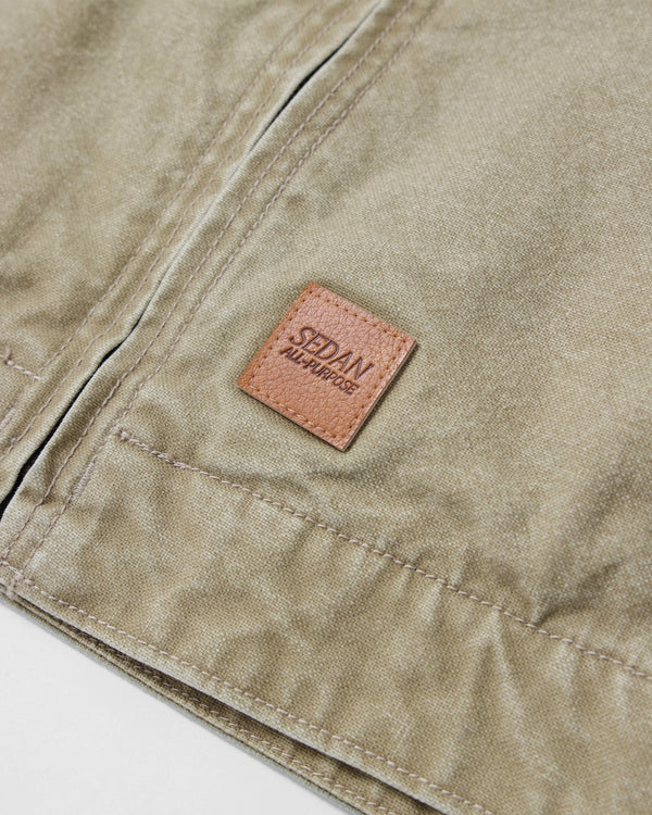 【SEDAN ALL-PURPOSE|セダンオールパーパス】VINTAGE WASHED COTTON DUCK JACKET/ヴィンテージウォッシュドコットンダックジャケット(KHAKI , CHARCOAL)