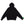 【LQQK STUDIO | ルックスタジオ】SIGNATURE SNAP FLEECE HOODIE/シグネイチャー スナップ フリースフーディー(BLACK)