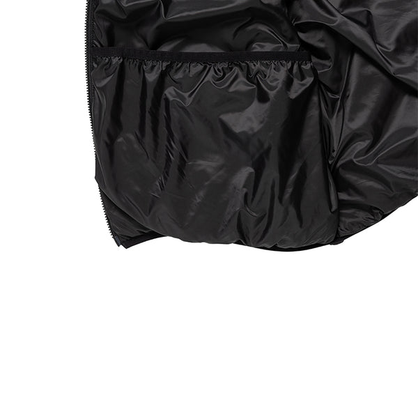 【LQQK STUDIO | ルックスタジオ】DOWN WAVE JACKET/ダウンウェーブ ジャケット(BLACK)