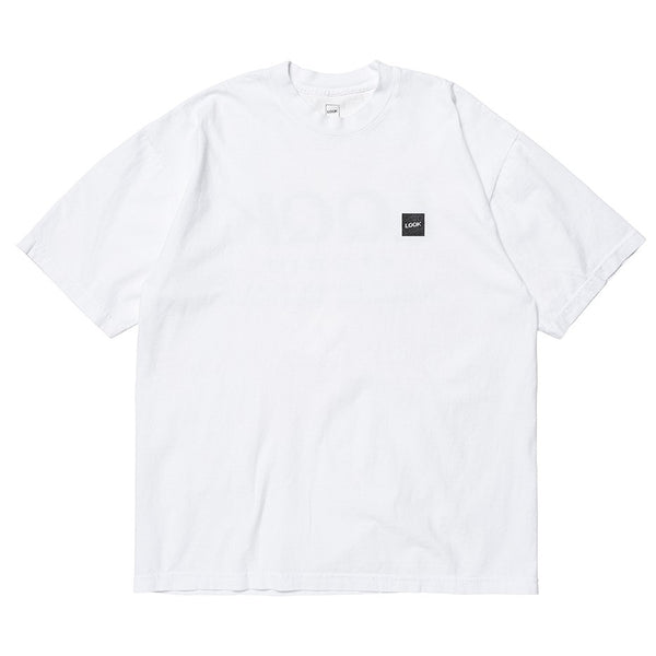 【LQQK STUDIO | ルックスタジオ】LQQK SHOP SHIRT S/S TEE/ルック ショップ SS Tシャツ(WHITE)