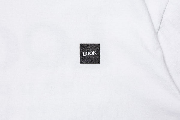 【LQQK STUDIO | ルックスタジオ】LQQK SHOP SHIRT S/S TEE/ルック ショップ SS Tシャツ(WHITE)