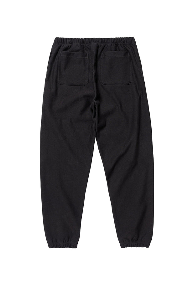 【LQQK STUDIO | ルックスタジオ】MIDWEIGHT FLEECE SWEATPANT/ミッドウェイトフリース スウェットパンツ(BLACK)