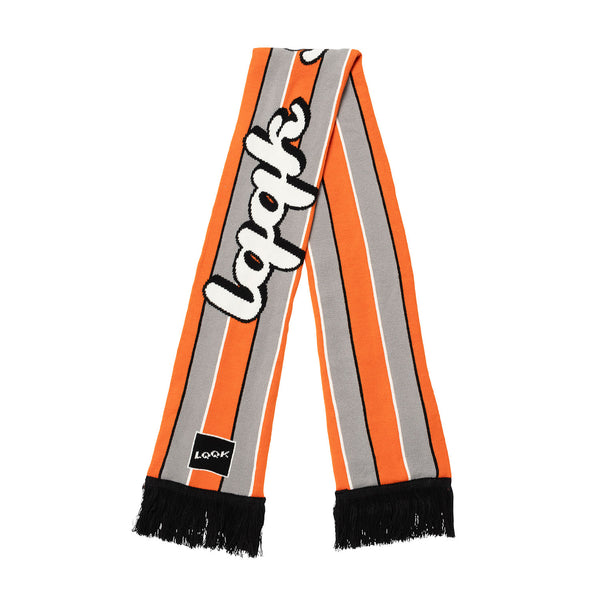 【LQQK STUDIO | ルックスタジオ】KNIT SCARF/ニットスカーフ(ORANGE)