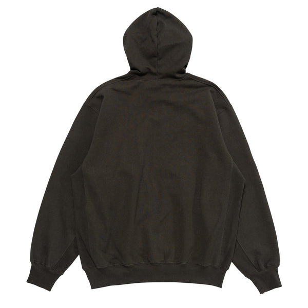 【LQQK STUDIO|ルックスタジオ】SWEAT ZIP HOODIE/スウェットジップフーディー(GREEN , BLACK)