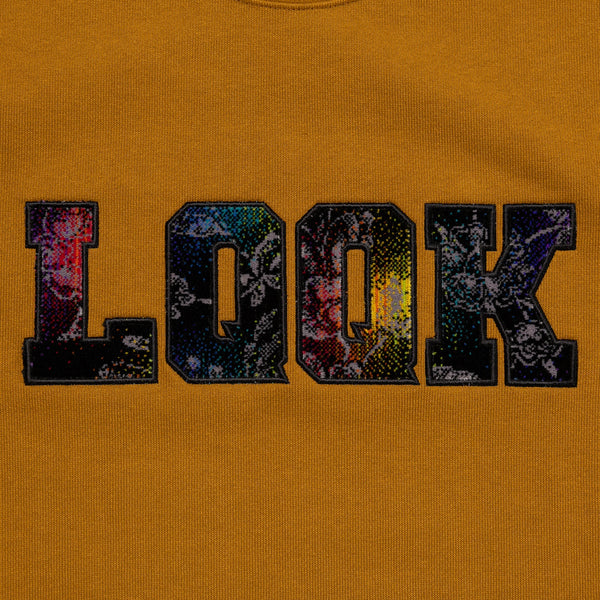 【LQQK STUDIO|ルックスタジオ】BUS SEAT SWEAT CREWNECK/バスシートスウェットクルーネック(BLUE , BEIGE)