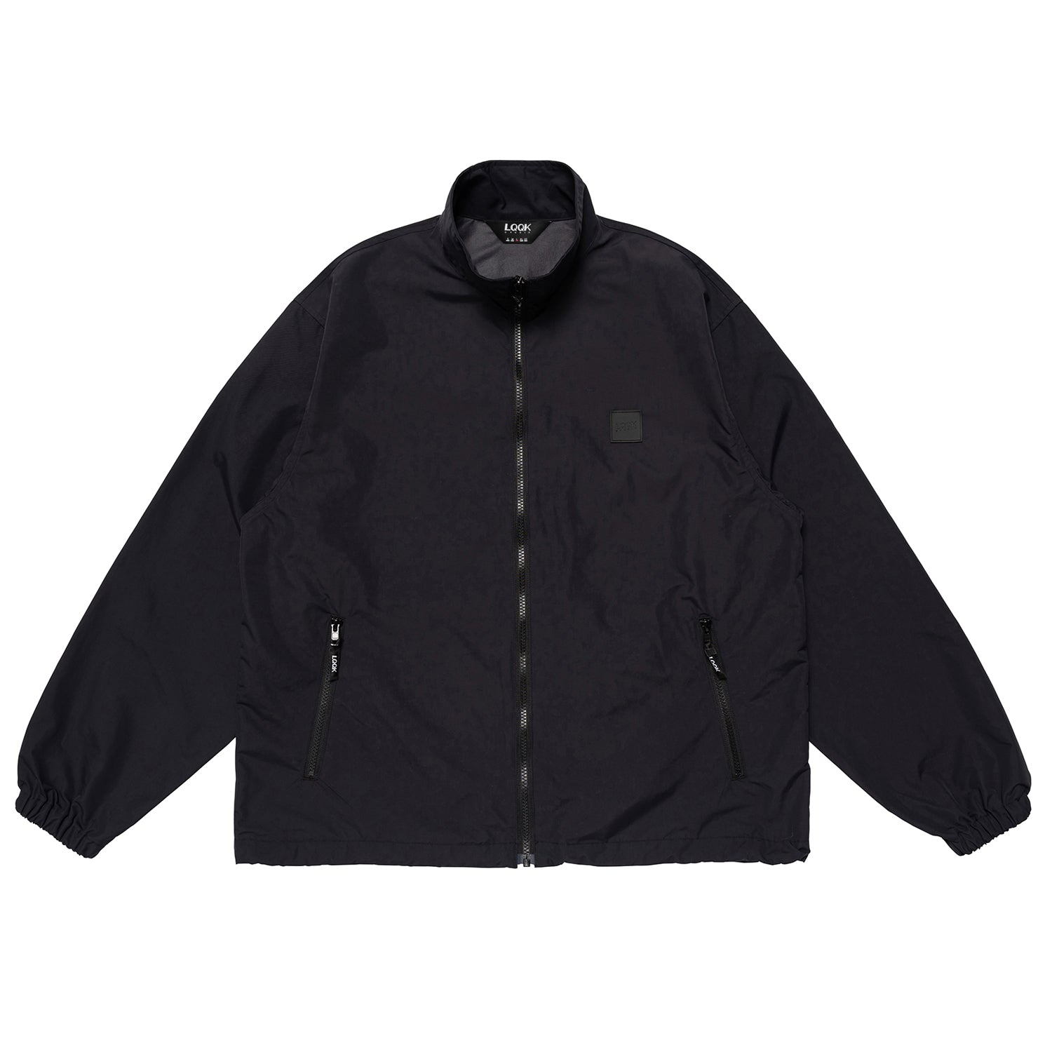 高評価！ NYLON JACKET/ナイロントラックジャケット(BLACK TRACK ナイロンジャケット