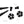 【GOSSAMER GEAR|ゴッサマーギア】LT5 THREE PIECE CARBON TREKKING POLES-pair(BLACK)