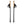 【GOSSAMER GEAR|ゴッサマーギア】LT5 THREE PIECE CARBON TREKKING POLES-pair(BLACK)