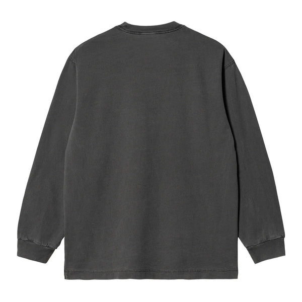 【CARHARTT WIP|カーハートWIP】L/S VISTA T-SHIRT/ロングスリーブビスタTシャツ(BLACK)