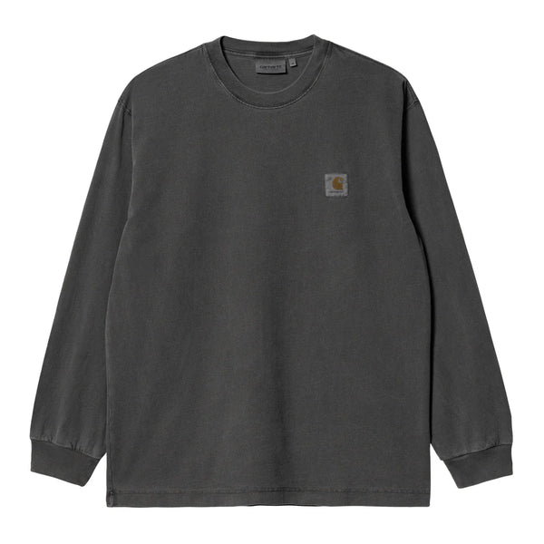 【CARHARTT WIP|カーハートWIP】L/S VISTA T-SHIRT/ロングスリーブビスタTシャツ(BLACK)