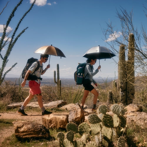 【GOSSAMER GEAR|ゴッサマーギア】LIGHTREK HIKING UMBRELLA/ライトレックハイキングアンブレラ(SILVER)