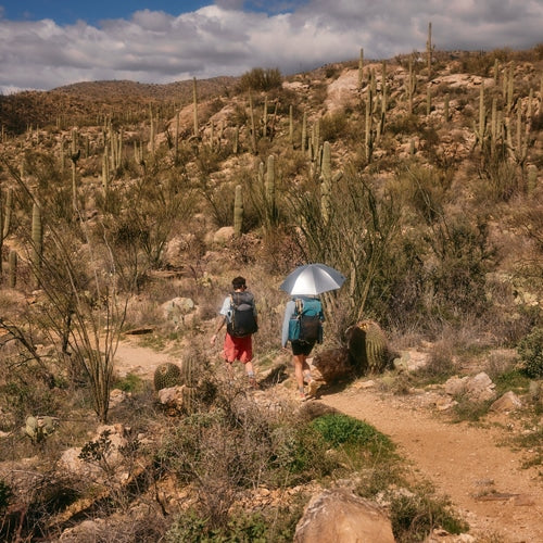 【GOSSAMER GEAR|ゴッサマーギア】LIGHTREK HIKING UMBRELLA/ライトレックハイキングアンブレラ(SILVER)
