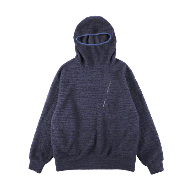 【MODMNT|モドメント】HOODED TURTLE POPOVER/フーデットタートルポップオーバー(NAVY)